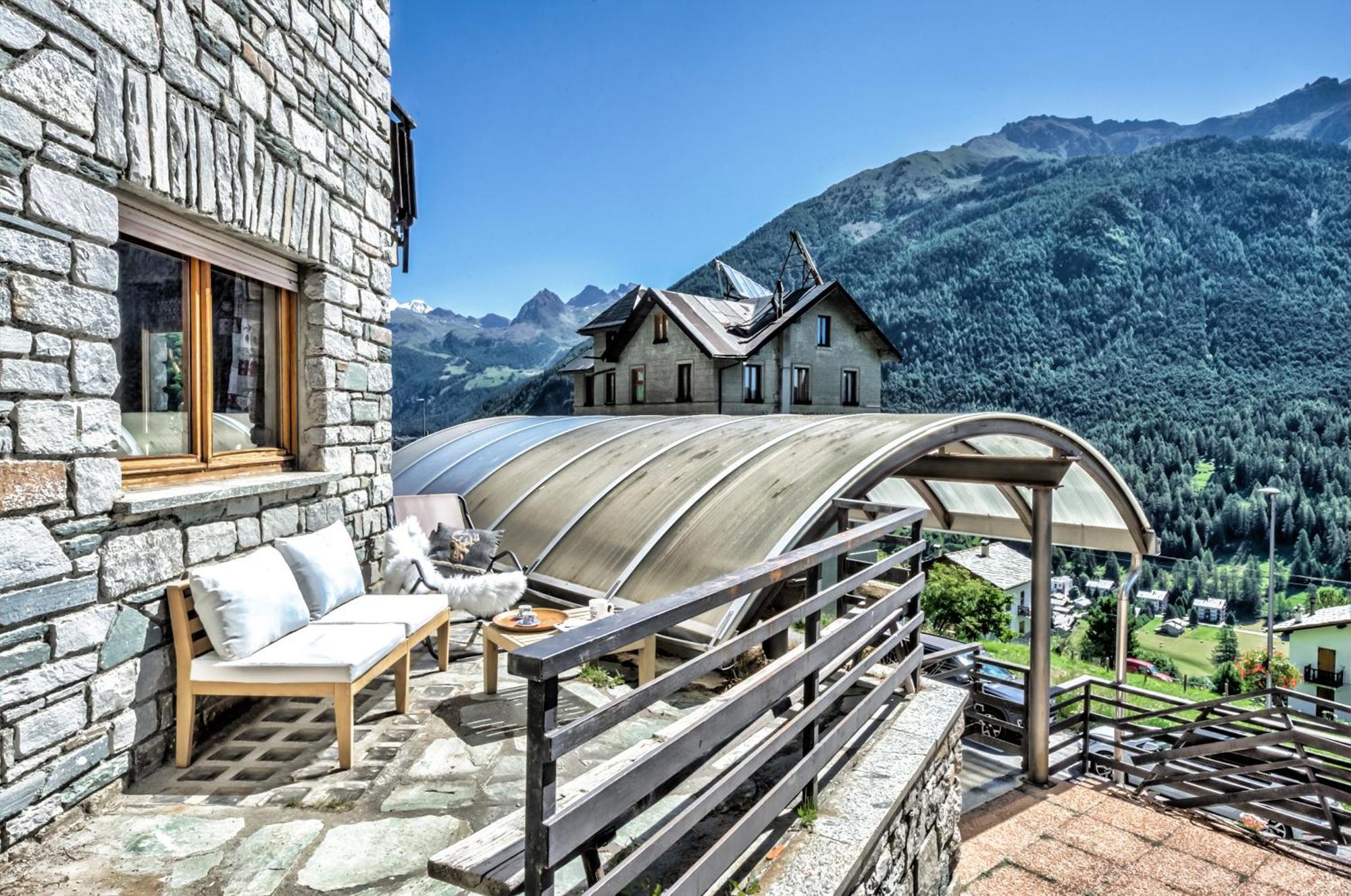 Snowflakes Retreat - Roomy Apartment With A View & Relax Solarium Cir 0133 Champoluc Exteriér fotografie