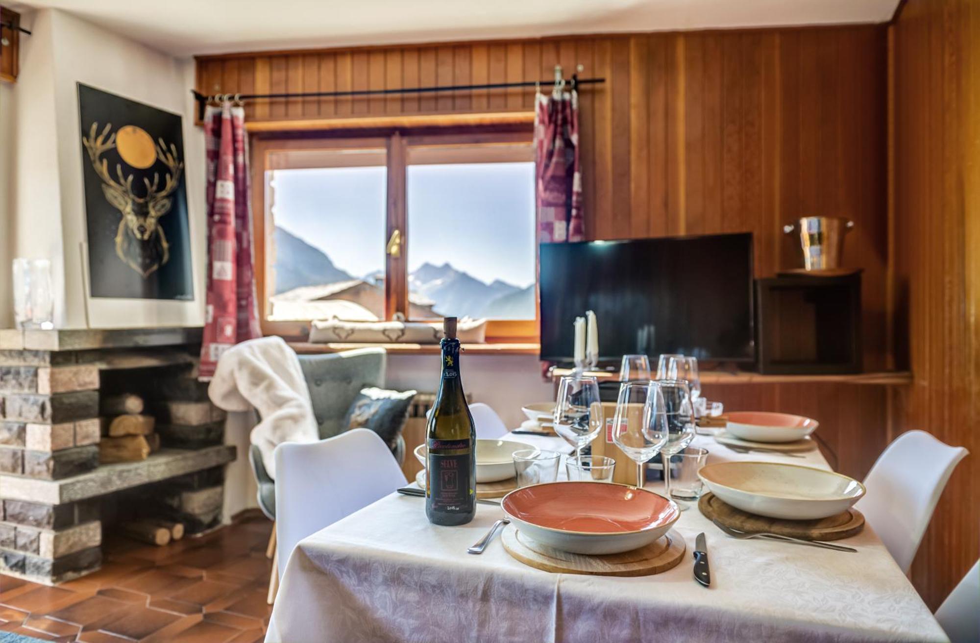 Snowflakes Retreat - Roomy Apartment With A View & Relax Solarium Cir 0133 Champoluc Exteriér fotografie